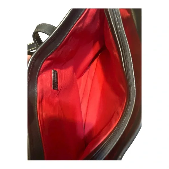 Dooney & Bourke Black Leather Tote - Picture 8 of 12